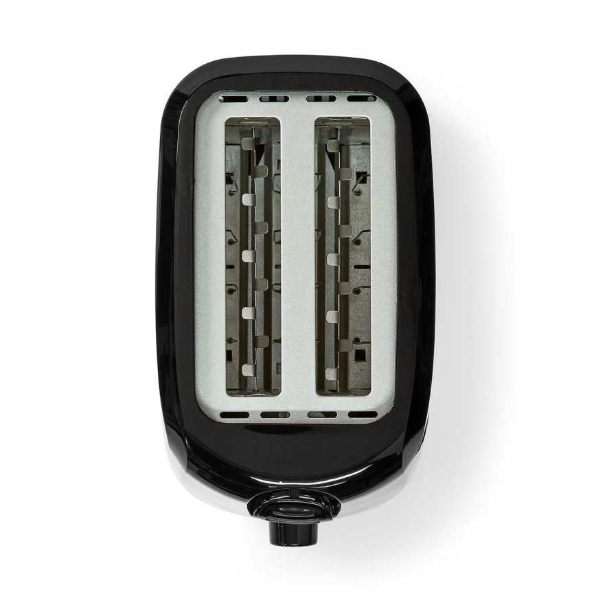 Leivänpaahdin kahdella reiällä 700W/230V musta
