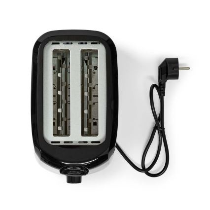 Leivänpaahdin kahdella reiällä 700W/230V musta