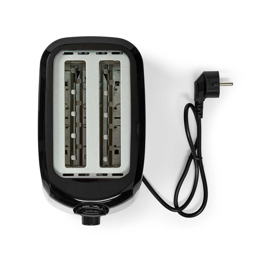 Leivänpaahdin kahdella reiällä 700W/230V musta