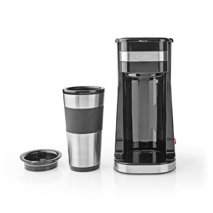 Kahvinkeitin mukilla 0,4 l kanssa travel muki