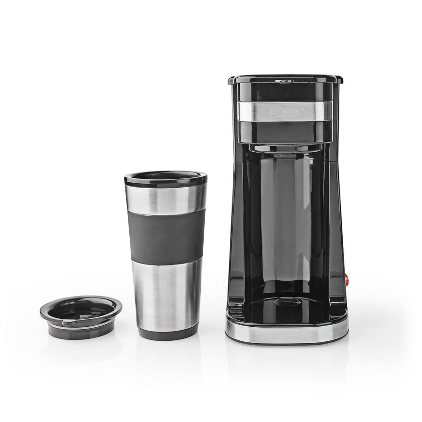 Kahvinkeitin mukilla 0,4 l kanssa travel muki