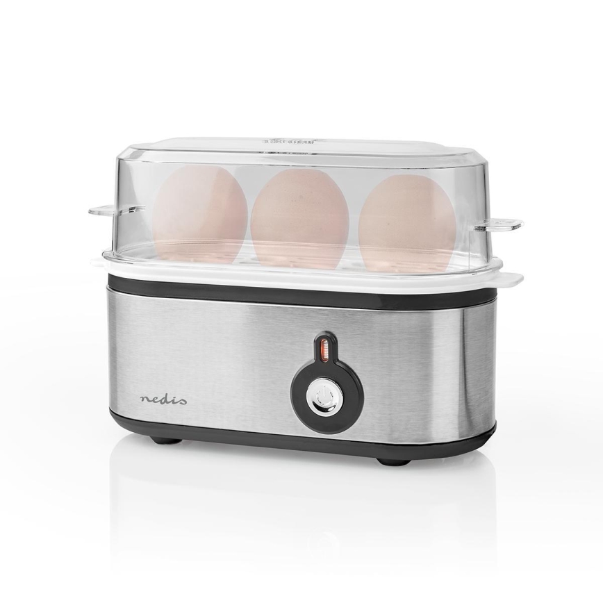 Kananmunankeitin 210W/230V ruostumatonta terästä