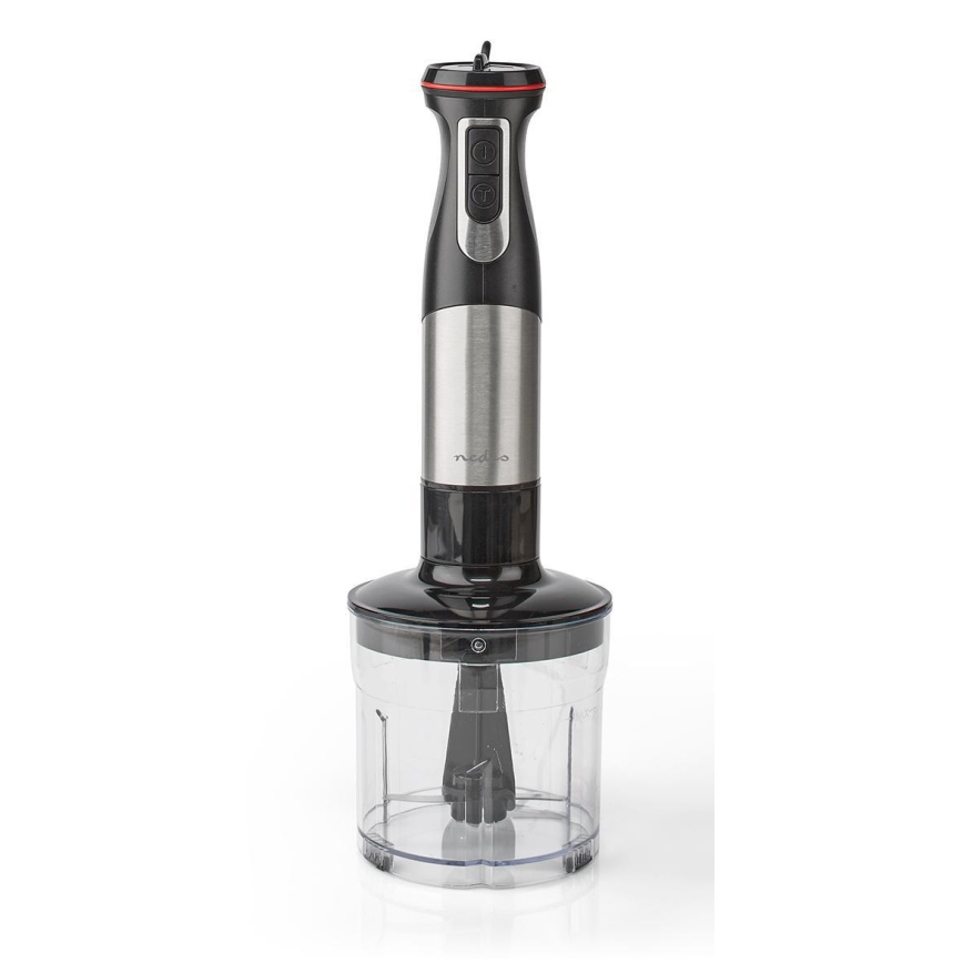 Nedis KAHB400CAL - käsisekoitin 4in1 800W / 230V ruostumatonta terästä