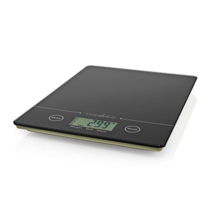 Digitaalinen keittiövaaka 1xCR2032 musta