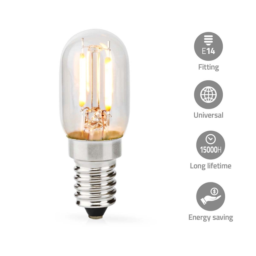 LED Liesituulettimen polttimo T25 E14/2W/230V 2700K