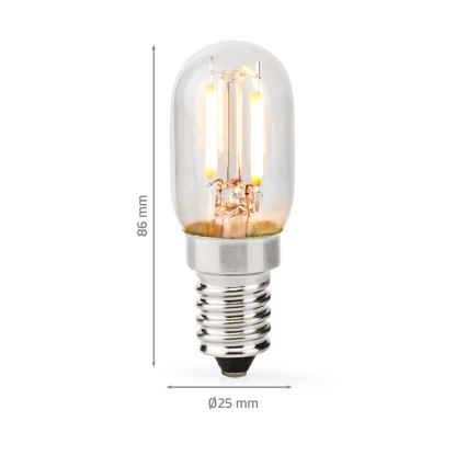 LED Liesituulettimen polttimo T25 E14/2W/230V 2700K