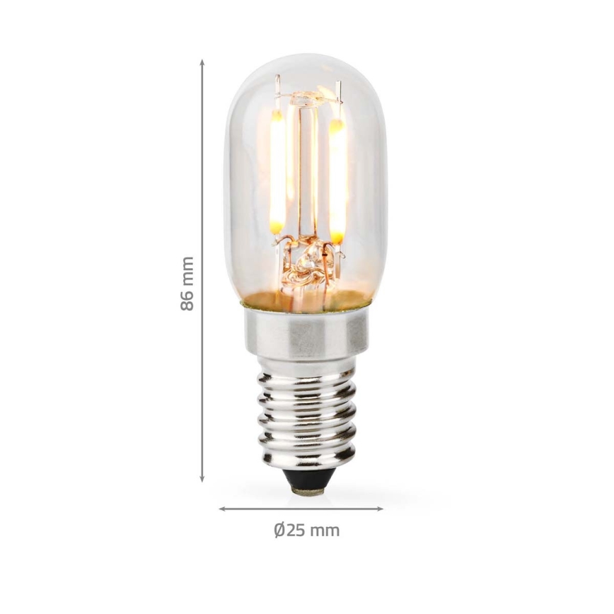 LED Liesituulettimen polttimo T25 E14/2W/230V 2700K