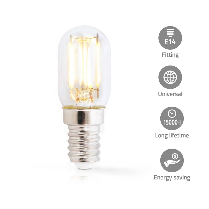 jääkaapin LED-polttimo T22 E14/1,5W/230V 1800K