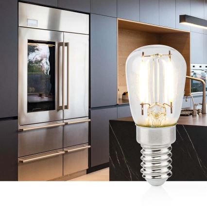 jääkaapin LED-polttimo T26 E14/2W/230V 2700K