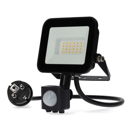 LED-valonheitin anturilla LED/20W/230V 4000K IP44