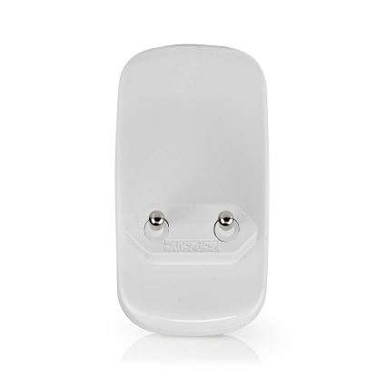 LED Suuntavalaisin liike- ja hämärätunnistimella LED/0,55W/230V valkoinen