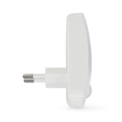 LED Suuntavalaisin liike- ja hämärätunnistimella LED/0,55W/230V valkoinen