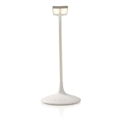 Himmennettävä LED-pöytävalaisin LED/6W/5V 2200 mAh valkoinen