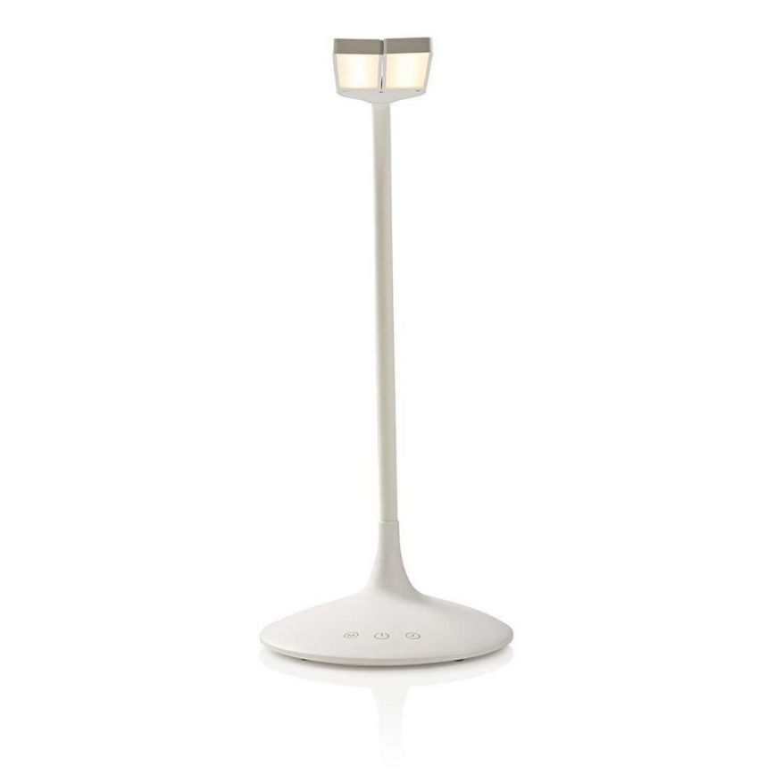 Himmennettävä LED-pöytävalaisin LED/6W/5V 2200 mAh valkoinen