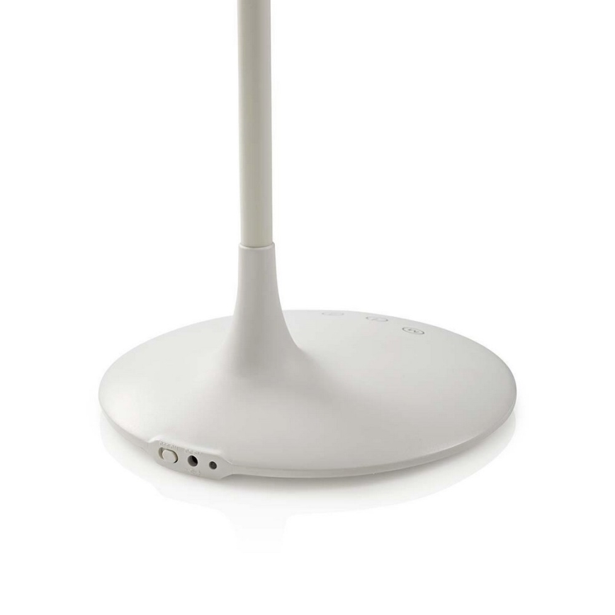 Himmennettävä LED-pöytävalaisin LED/6W/5V 2200 mAh valkoinen