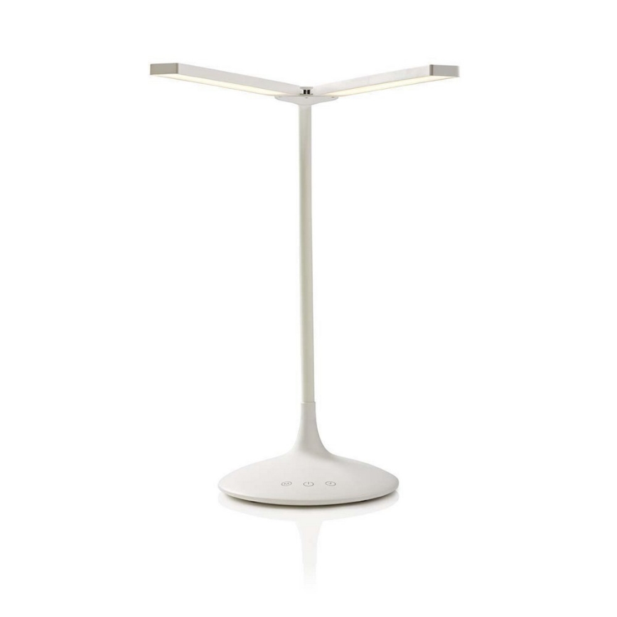 Himmennettävä LED-pöytävalaisin LED/6W/5V 2200 mAh valkoinen