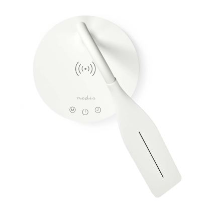 LED Himmennettävä kosketus flexible pöytävalaisin kanssa 15W langaton lataus Qi LED/5,5W/230V 2700-6500K valkoinen