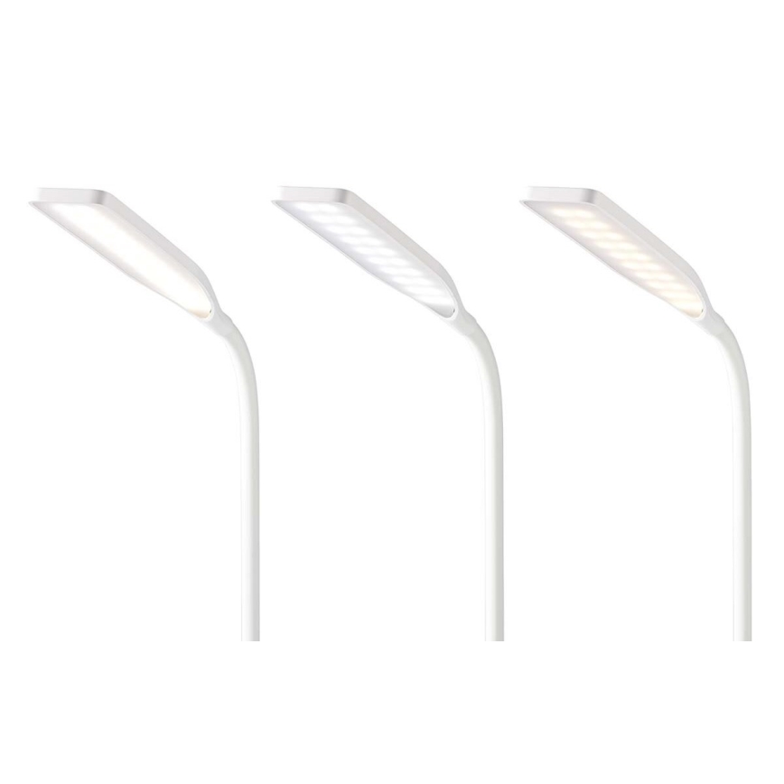 LED Himmennettävä kosketus flexible pöytävalaisin kanssa 15W langaton lataus Qi LED/5,5W/230V 2700-6500K valkoinen