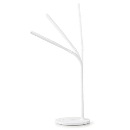 LED Himmennettävä kosketus flexible pöytävalaisin kanssa 15W langaton lataus Qi LED/5,5W/230V 2700-6500K valkoinen