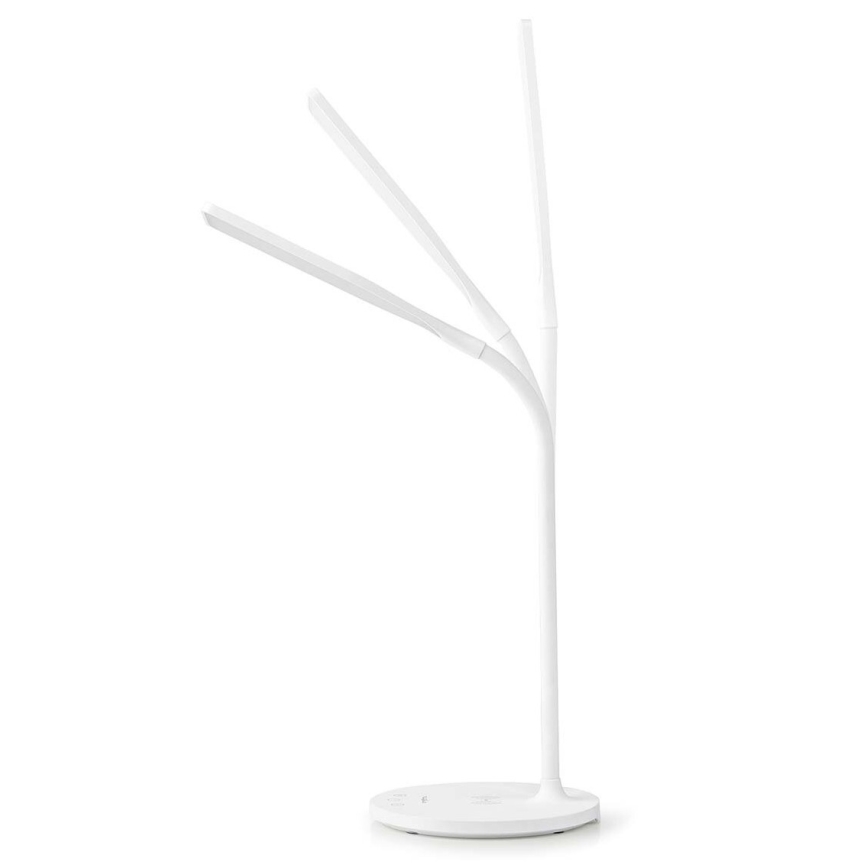 LED Himmennettävä kosketus flexible pöytävalaisin kanssa 15W langaton lataus Qi LED/5,5W/230V 2700-6500K valkoinen