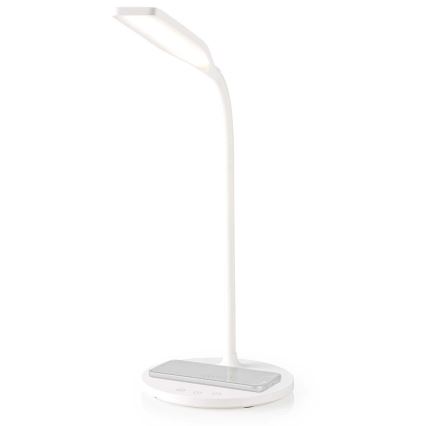 LED Himmennettävä kosketus flexible pöytävalaisin kanssa 15W langaton lataus Qi LED/5,5W/230V 2700-6500K valkoinen