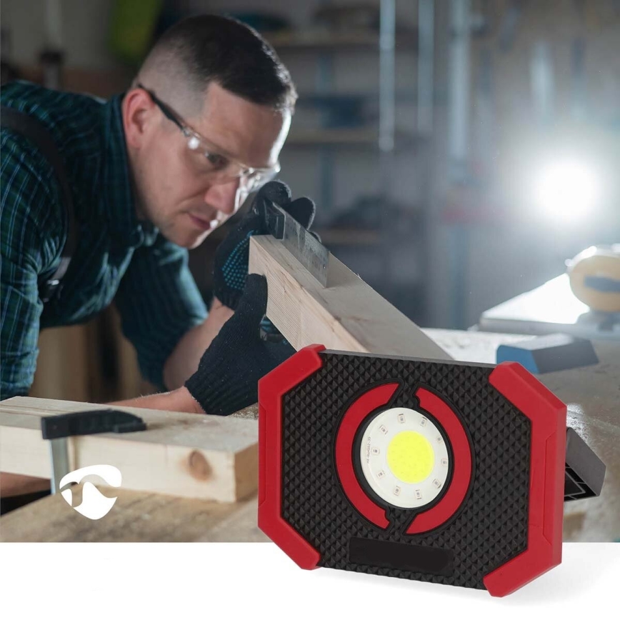 LED Himmennettävä rechargeable valonheitin virtapankki LED/10W/3000 mAh IPX2