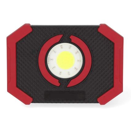 LED Himmennettävä rechargeable valonheitin virtapankki LED/10W/3000 mAh IPX2