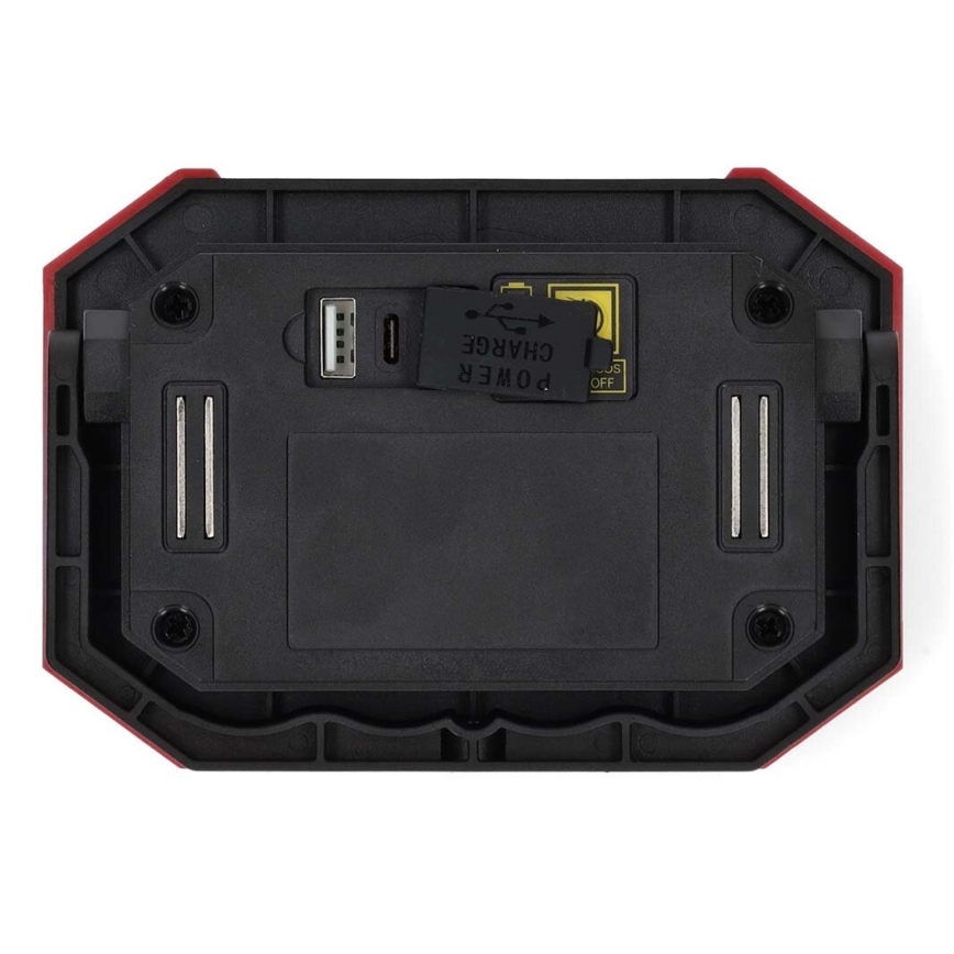 LED Himmennettävä rechargeable valonheitin virtapankki LED/10W/3000 mAh IPX2