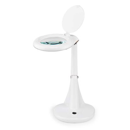 LED-pöytävalaisin suurennuslasilla LED/6,5W/230V 6500K