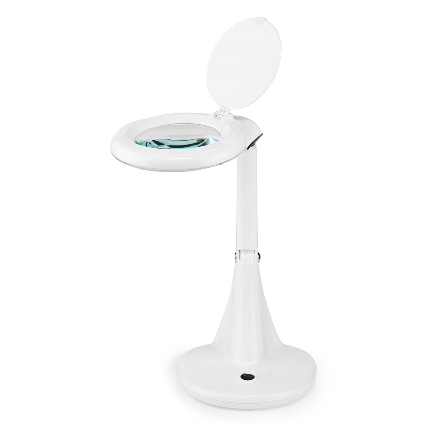 LED-pöytävalaisin suurennuslasilla LED/6,5W/230V 6500K