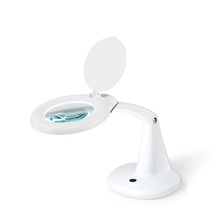LED-pöytävalaisin suurennuslasilla LED/6,5W/230V 6500K