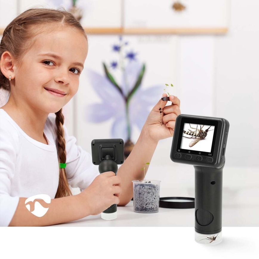 Mikroskooppinen ladattava digitaalinen kamera 1080p 30fps 48MP 1000 mAh