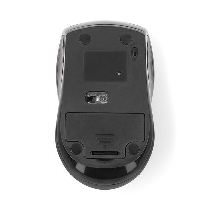 Langaton hiiri 800/1200/1600 DPI 2xAAA musta
