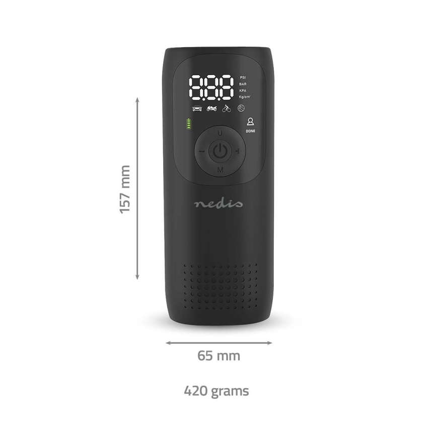 Digitaalinen taskukompressori 4000 mAh 5V