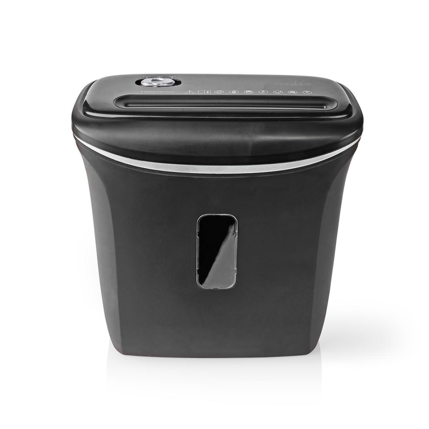 Paperisilppuri A4 äänenvoimakkuus 12 l 230V musta