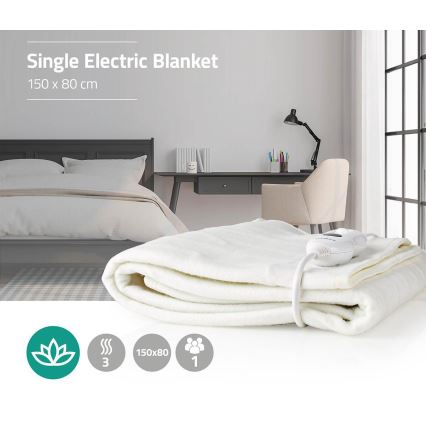 Sähkölämmitteinen peite 60W/230V 150x80 cm
