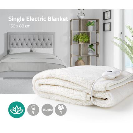 Sähkölämmitteinen peitto 60W/230V 150x80 cm villa