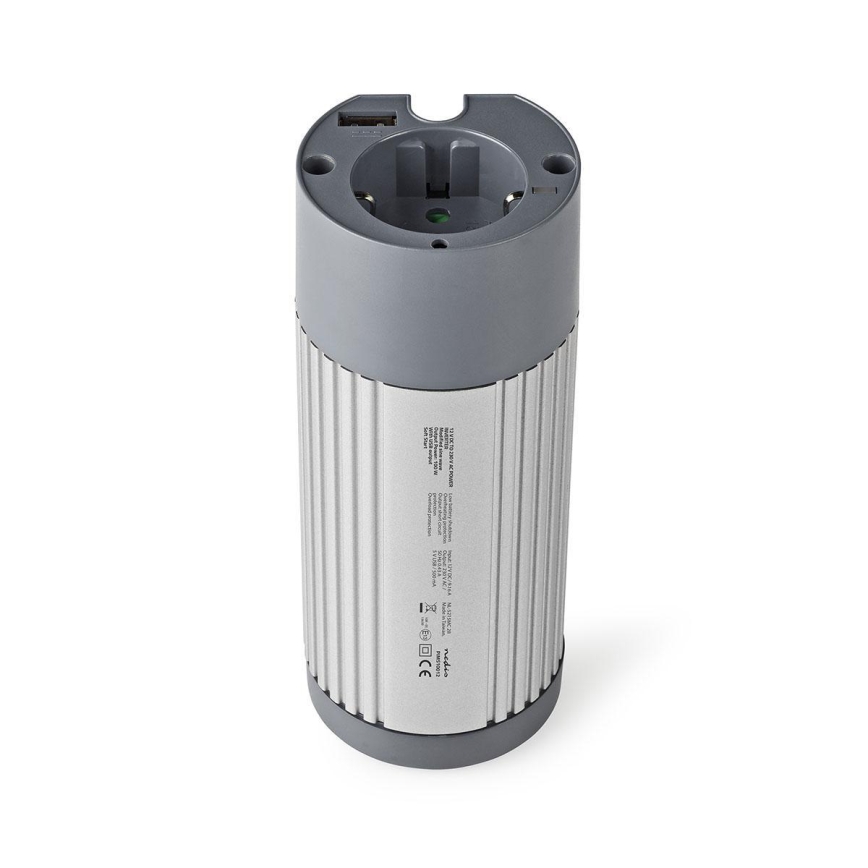 Jännitteenmuunnin 100W/12/230V + USB