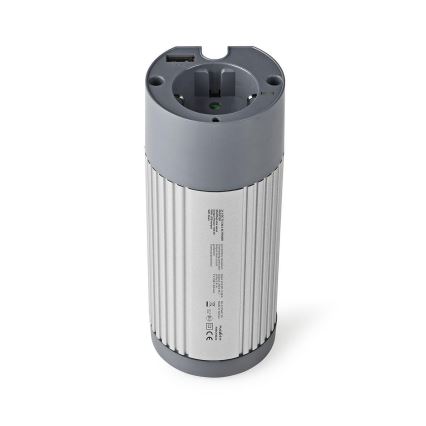 Jännitteenmuunnin 100W/24/230V + USB