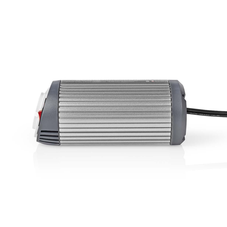 Jännitteenmuunnin 150W/24/230V + USB