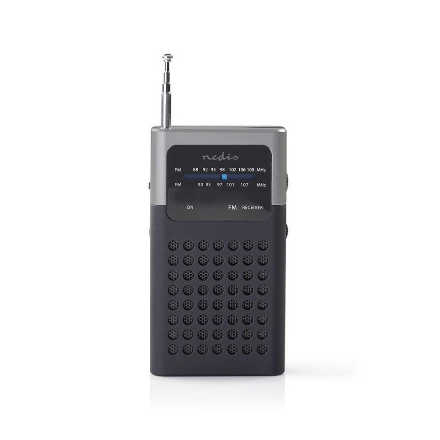 Pocket FM-radio 1,5 W / 2xAAA