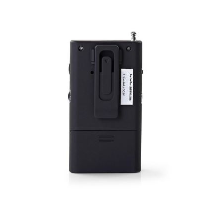 Pocket FM-radio 1,5 W / 2xAAA