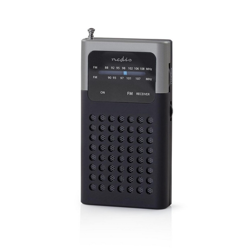 Pocket FM-radio 1,5 W / 2xAAA