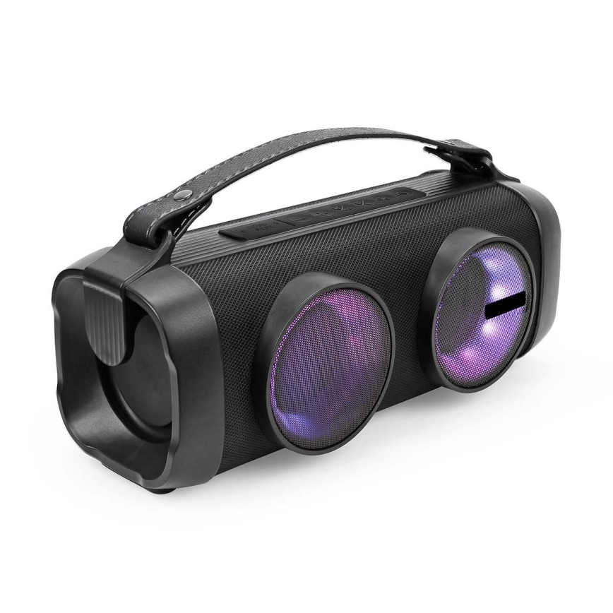 LED RGB ladattava kaiutin 24W/1500 mAh IPX4
