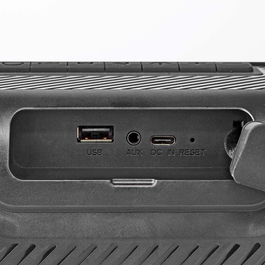 LED RGB ladattava kaiutin 45W/3000 mAh IPX5