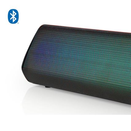 LED RGB ladattava kaiutin 18W/1200 mAh