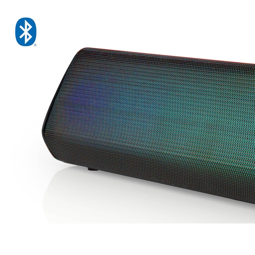 LED RGB ladattava kaiutin 18W/1200 mAh