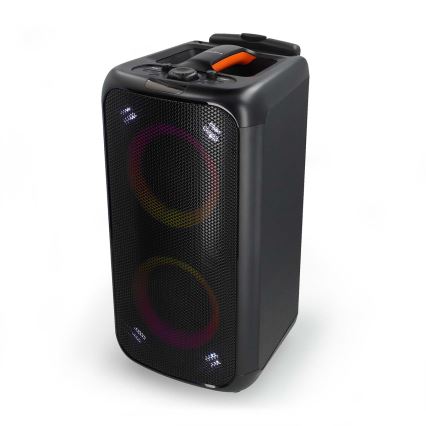 LED RGB ladattava kaiutin 240W/4000 mAh + kauko-ohjaus