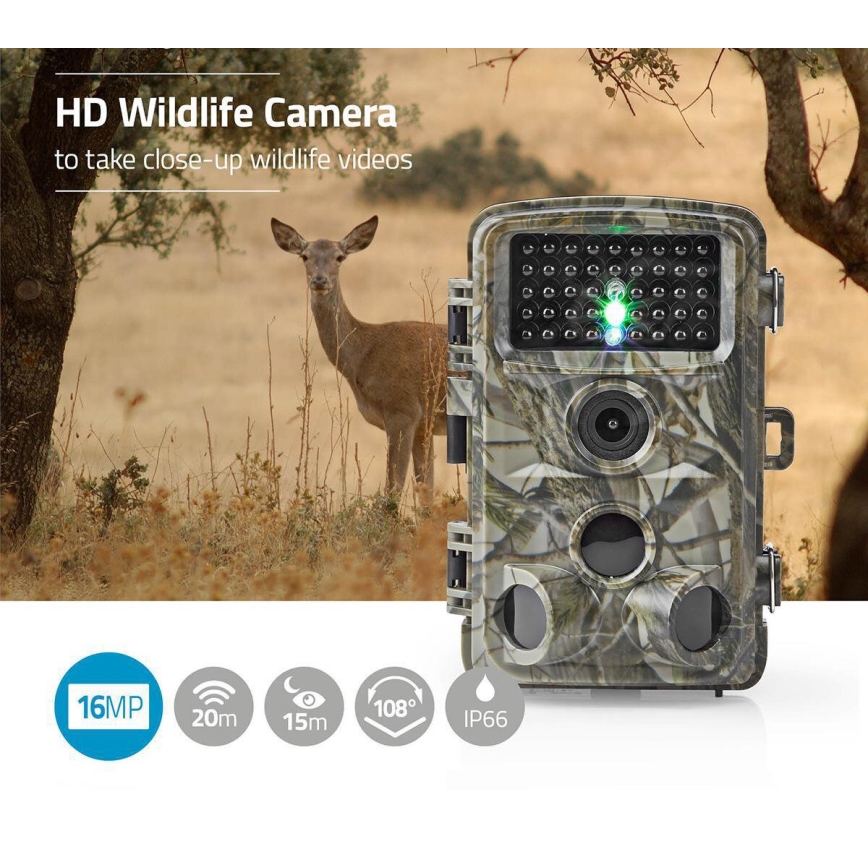 Riistakamera anturilla 24MP Full HD 8xAA IP66
