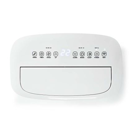 Älykäs mobiili ilmastointilaite 3in1 sisältäen täydelliset lisävarusteet 1800W/230V 16000 BTU Wi-Fi + kauko-ohjaus